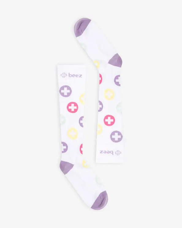 BEEZ Støttestrømpe Elsa Medical Pastel