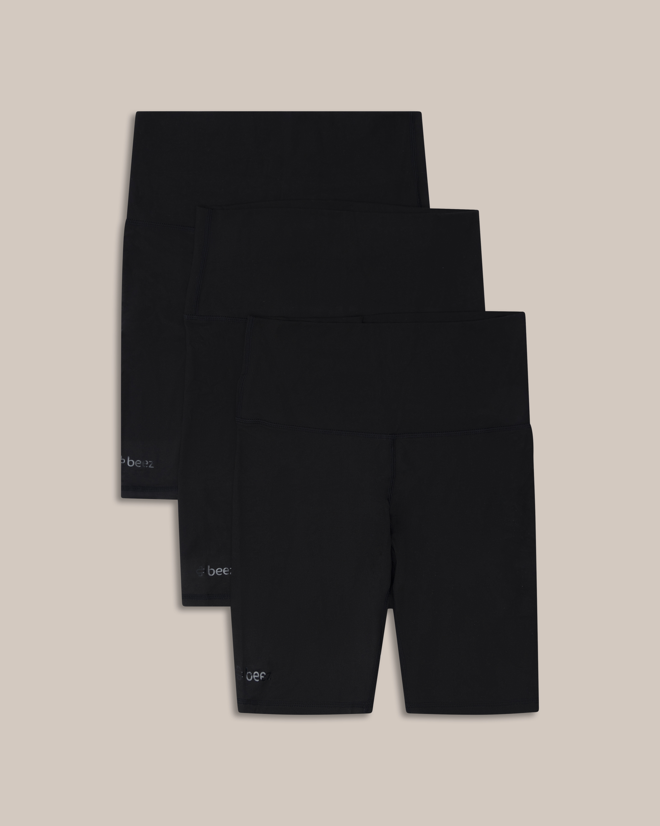 Beez Sykkelshorts Svart 3-pakning