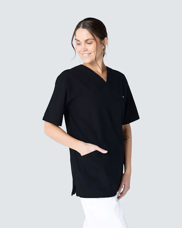 South West Cotton Crinkle Calle Bussarong Unisex Svart