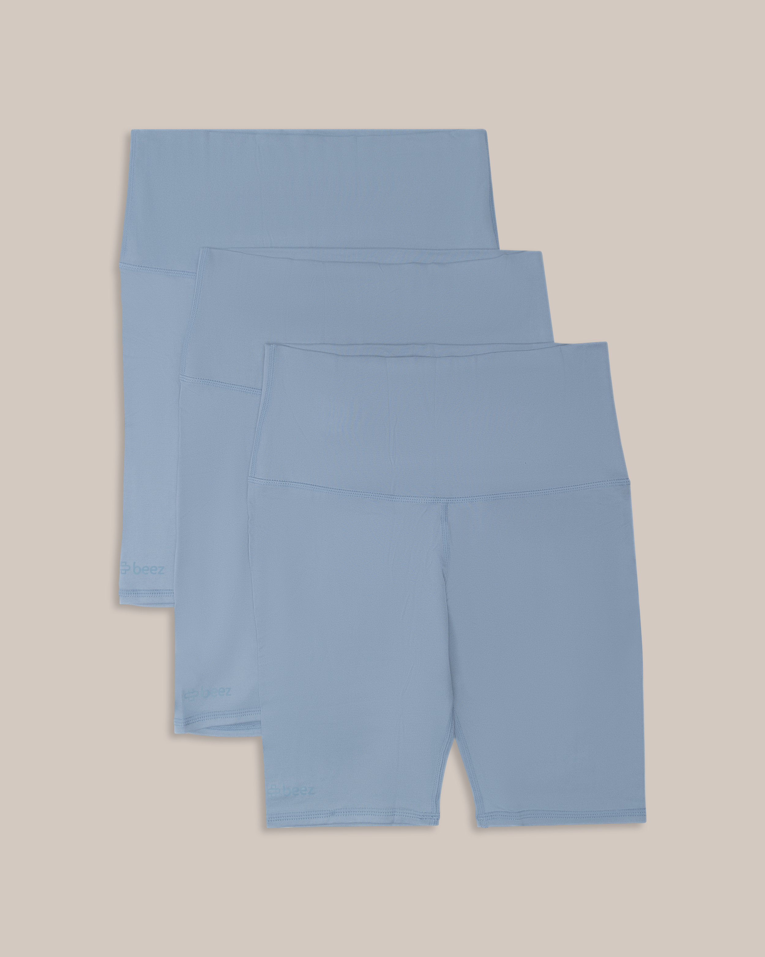 Beez Sykkelshorts Blå 3-pakning