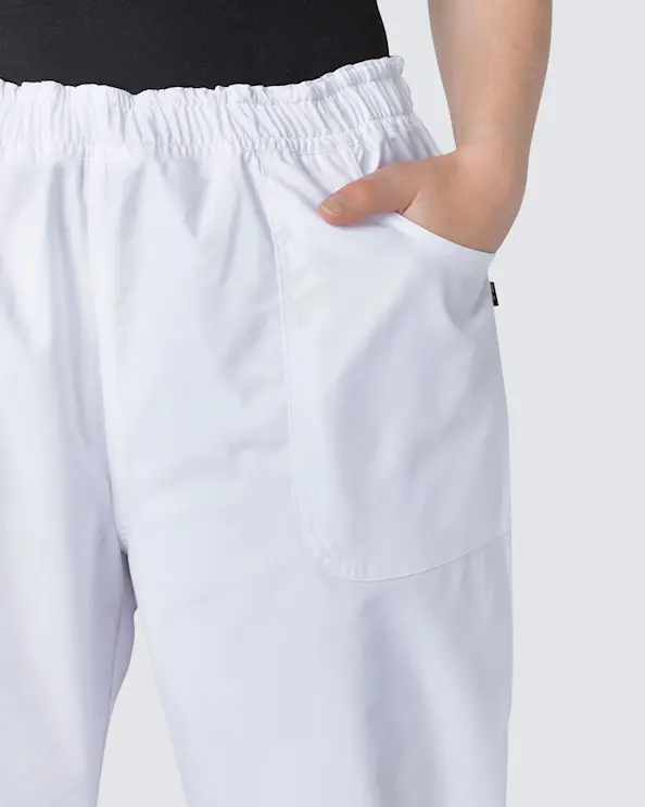 Nytello Balance Hvid Capri bukser Elastisk