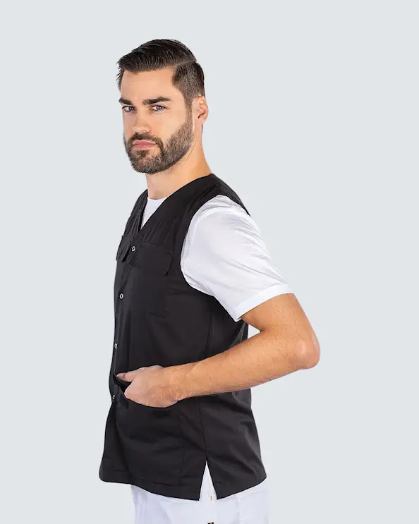 Almedahls Svart Väst Unisex