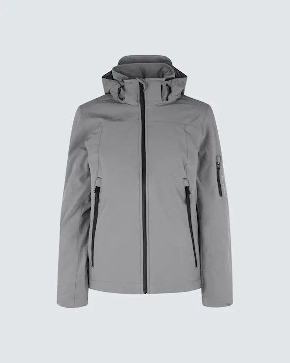 ID Identity Softshell vinterjakke dame Grå