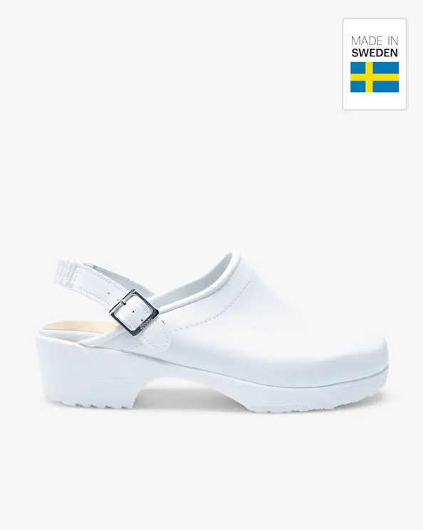 Beez Arbeidssko Klassisk White M