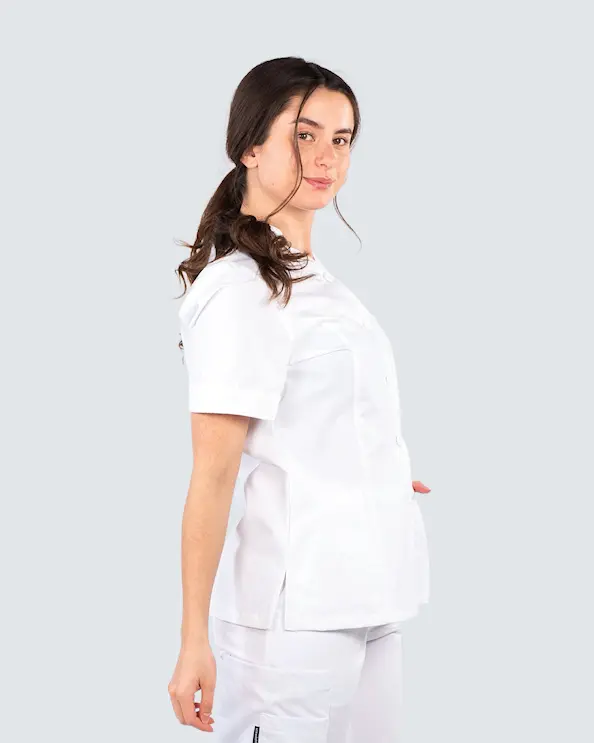 Almedahls Hvit Bluse Dame