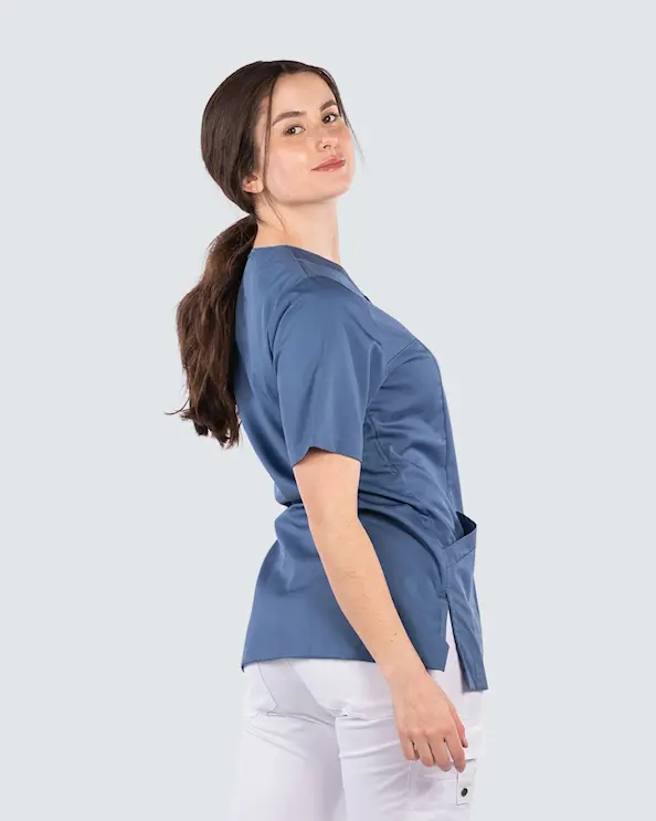 Segers Blå Tunika Tencel Dame