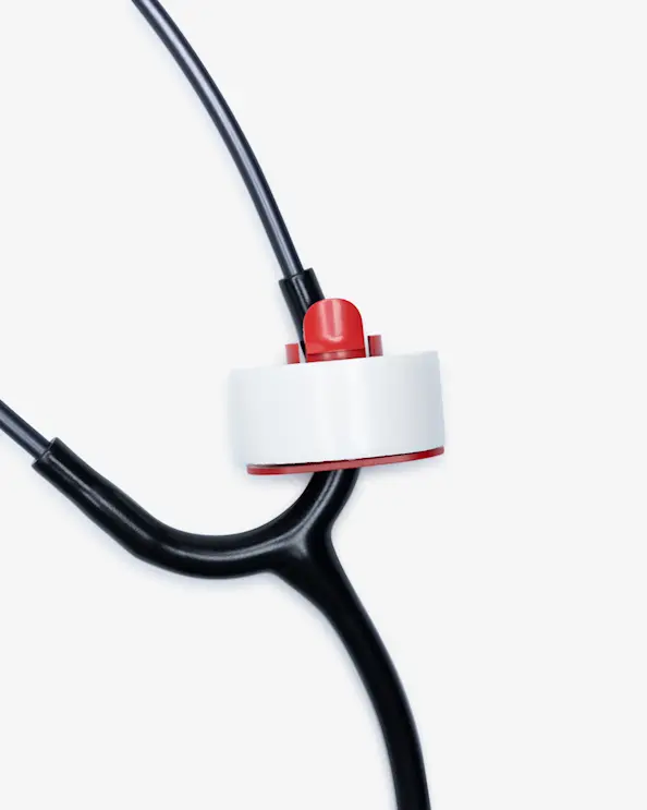 Teipholder Rød til Stetoskop