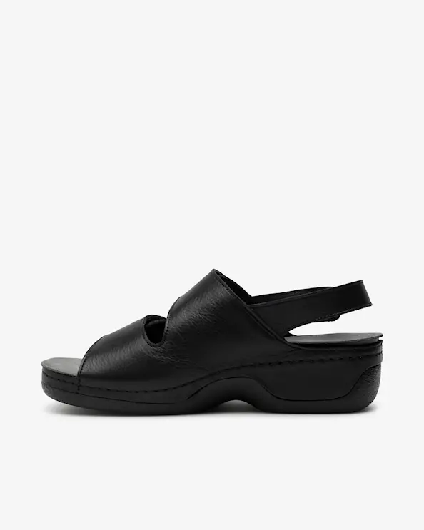 Embla 2052 Ergoflex Sandal Svart