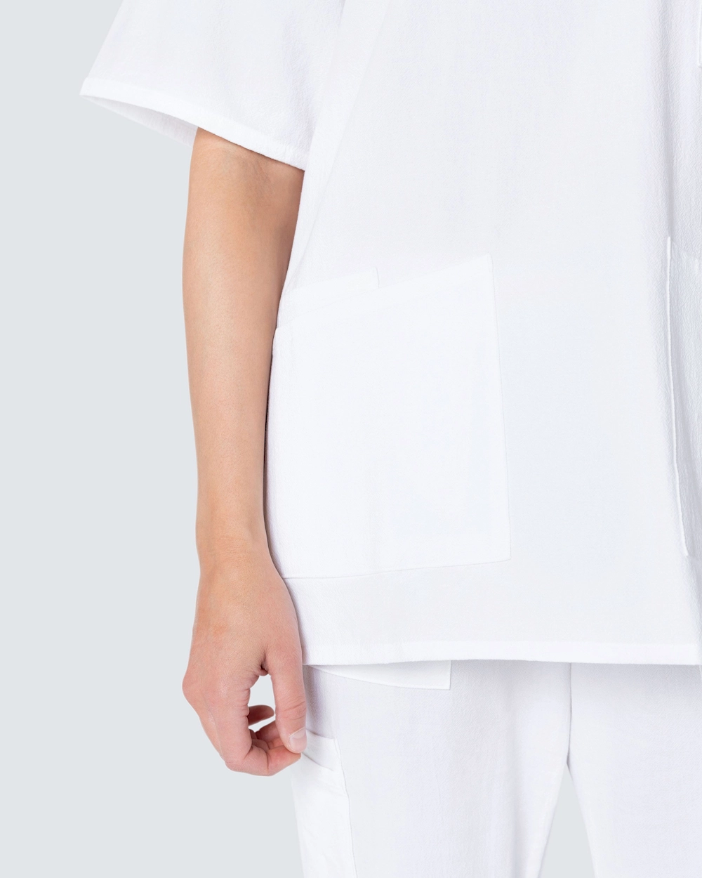 Hejco Crinkle Colin Hvid Busseronne Unisex