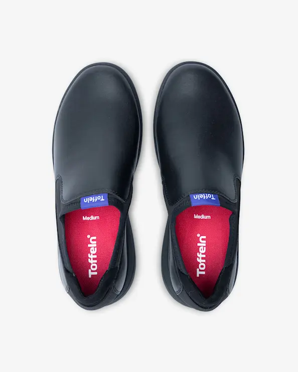 Toffeln SmartSole Slip-on ESD Arbetssko Svart