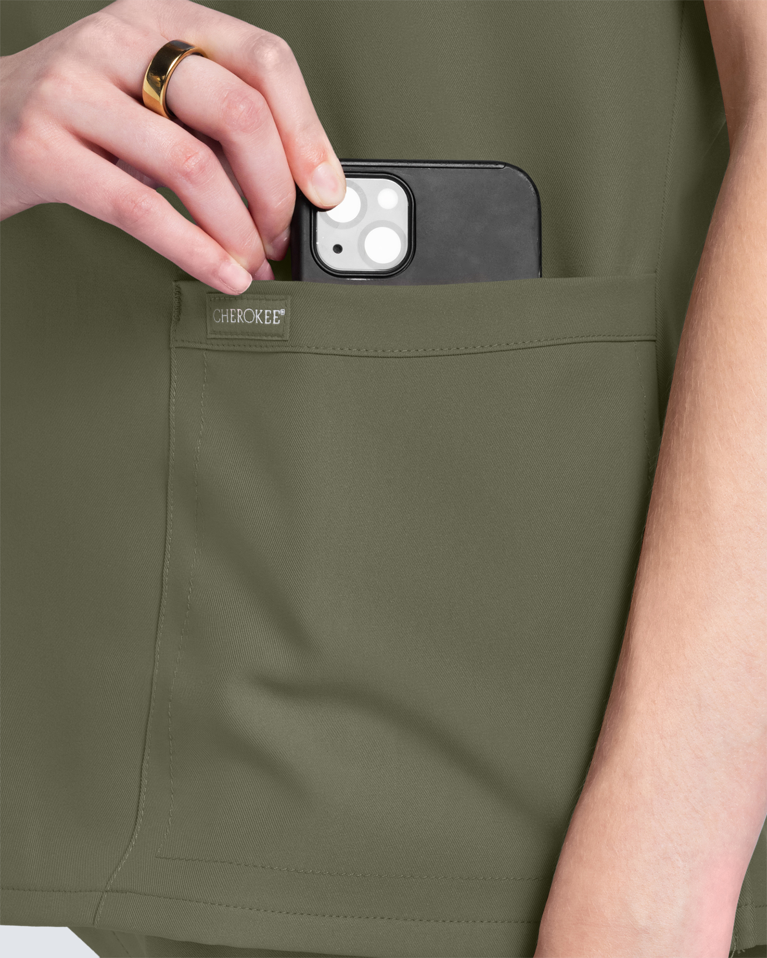 Cherokee Ultra Tunika CKE953A Olivgrön