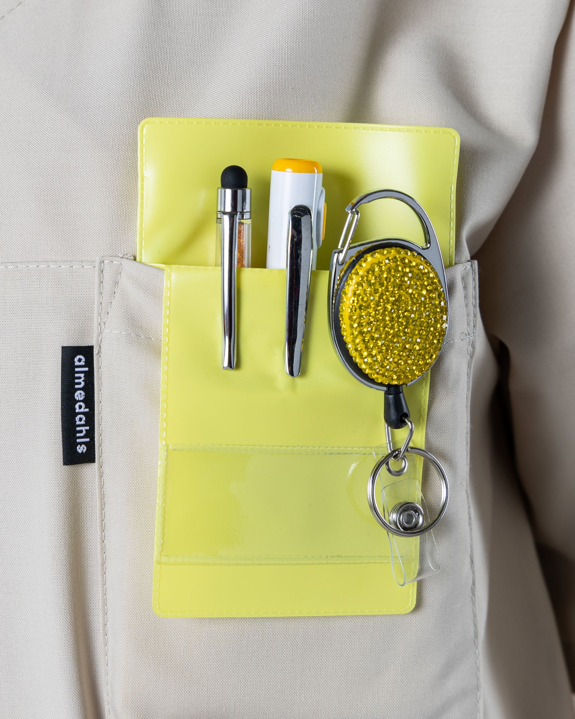 Jojo Kortinpidike Kimalteleva Keltainen