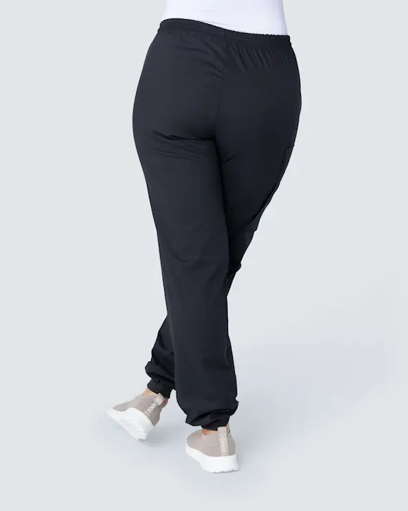 Almedahls Svart Byxa med Mudd Stretch Unisex