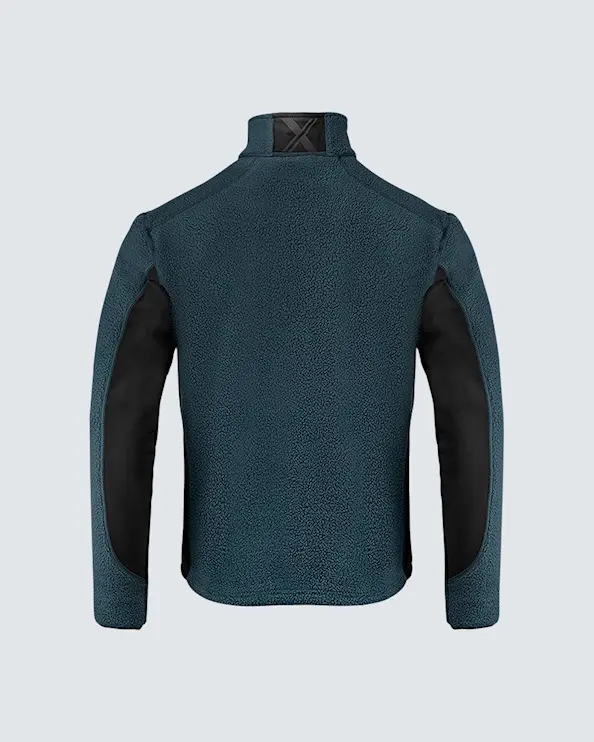 Texstar Pile Fleece-jakke for menn Blå