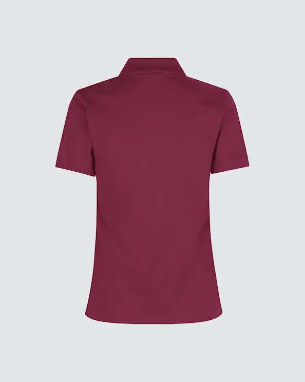 ID Identity Naisten Pikeepaita Kirsikanpunainen