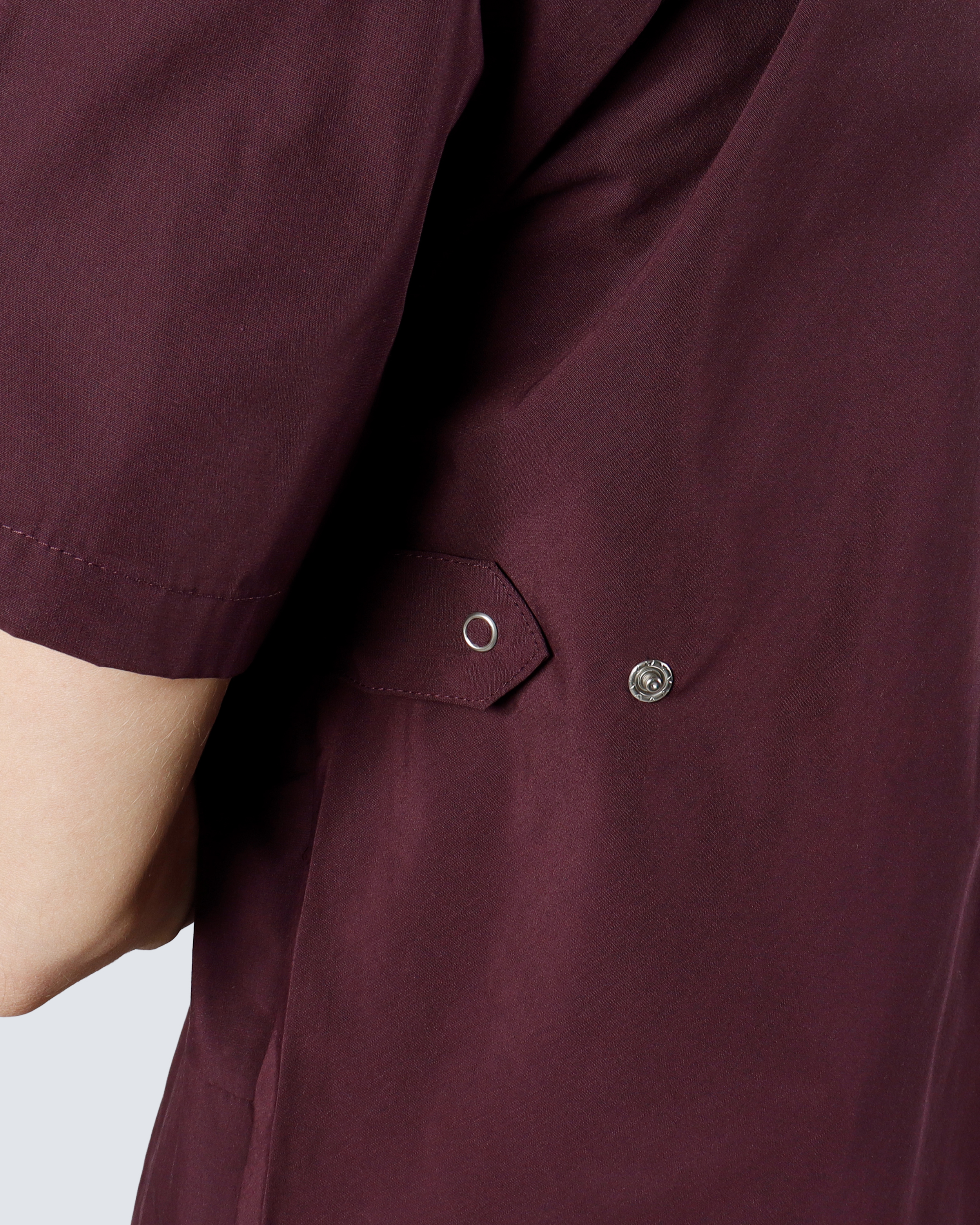 Nybo Nature Bordeaux Tunika med Knapper Unisex