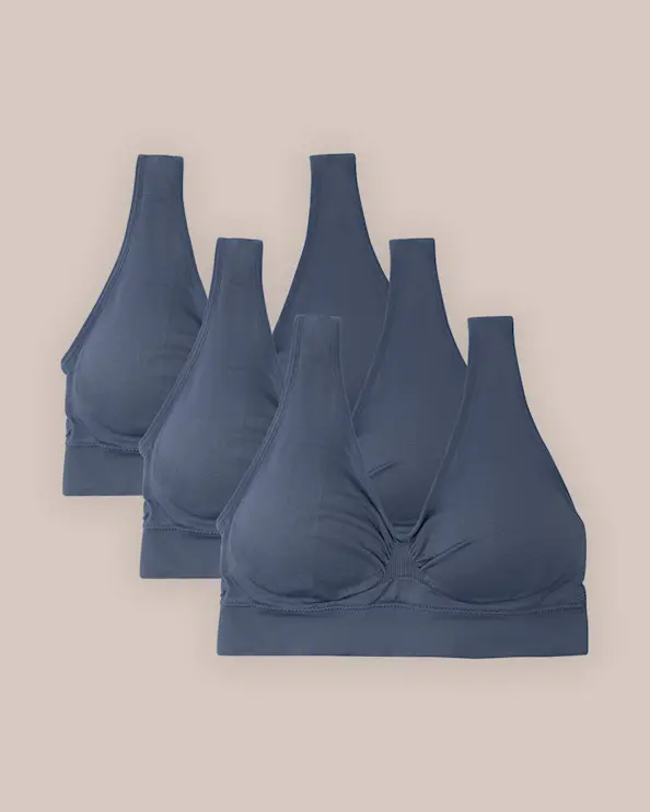 Seamless Dametopp Marie 3-pakning