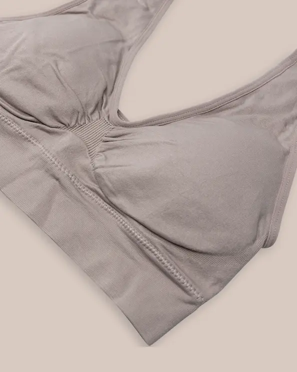 Seamless Marie dametopp Beige