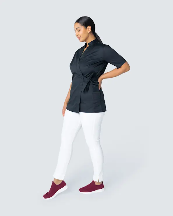 WAW Livia Wrap top Black