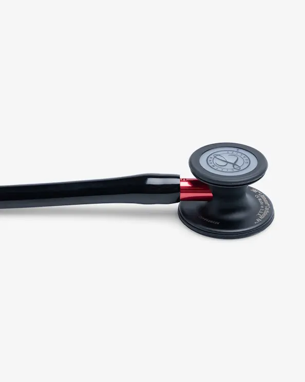 Littmann Cardiology IV stetoskop sort/sort/rød