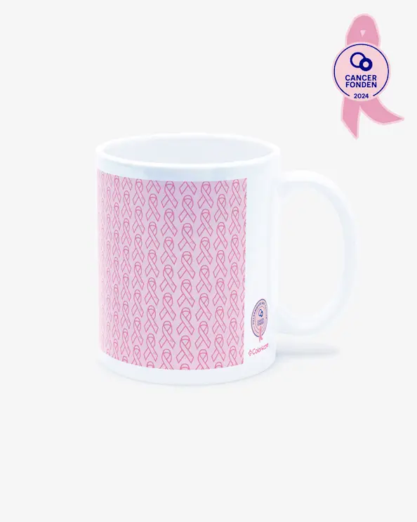 Mugg Rosa bandet Ljusrosa