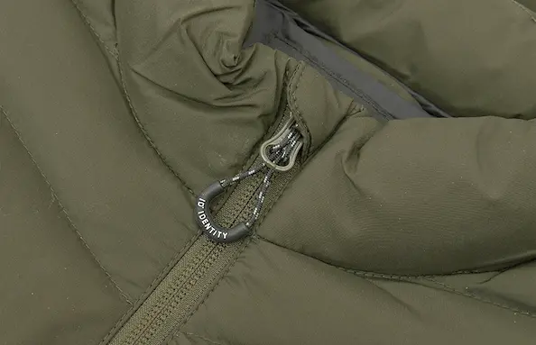 ID Identity vattert damejakke Olivengrønn