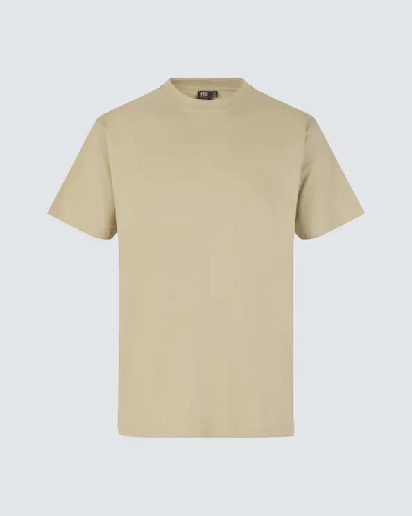 ID Identity T-shirt T-TIME Herr Beige