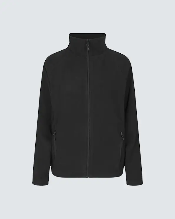 ID Identity Cardigan Microfleece Dam Svart