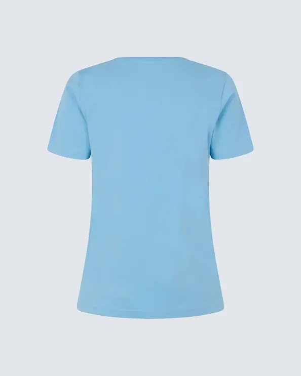ID Identity t-shirt T-TIME til dame Lyseblå