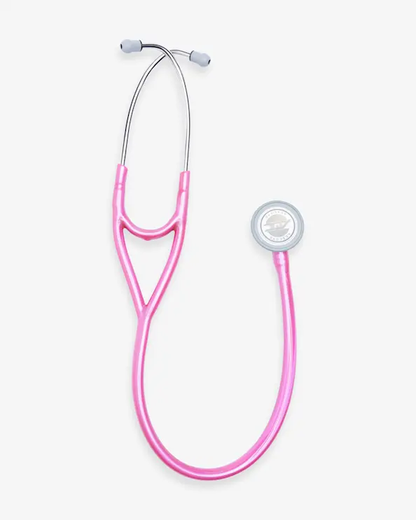 ADC Cardiology Stetoskop 600 Hindbær rød Metallic