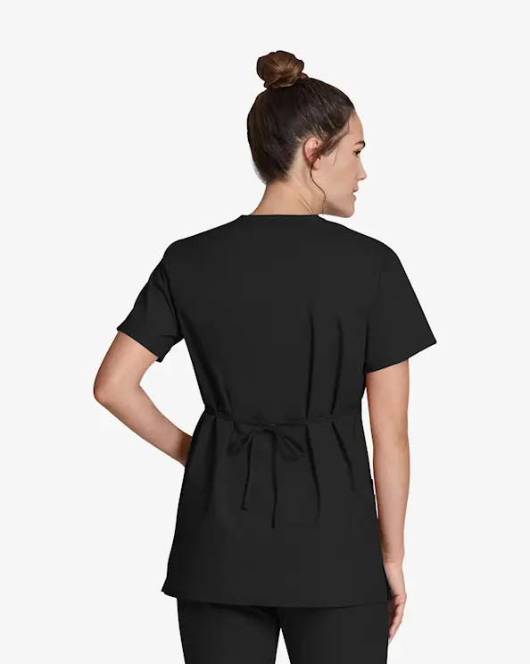 Dickies Signature Mock Wrap Top DKE632 Svart