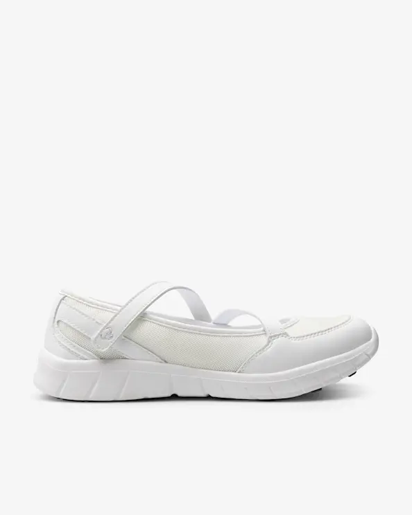 Suecos Frida Ballerina Hvid