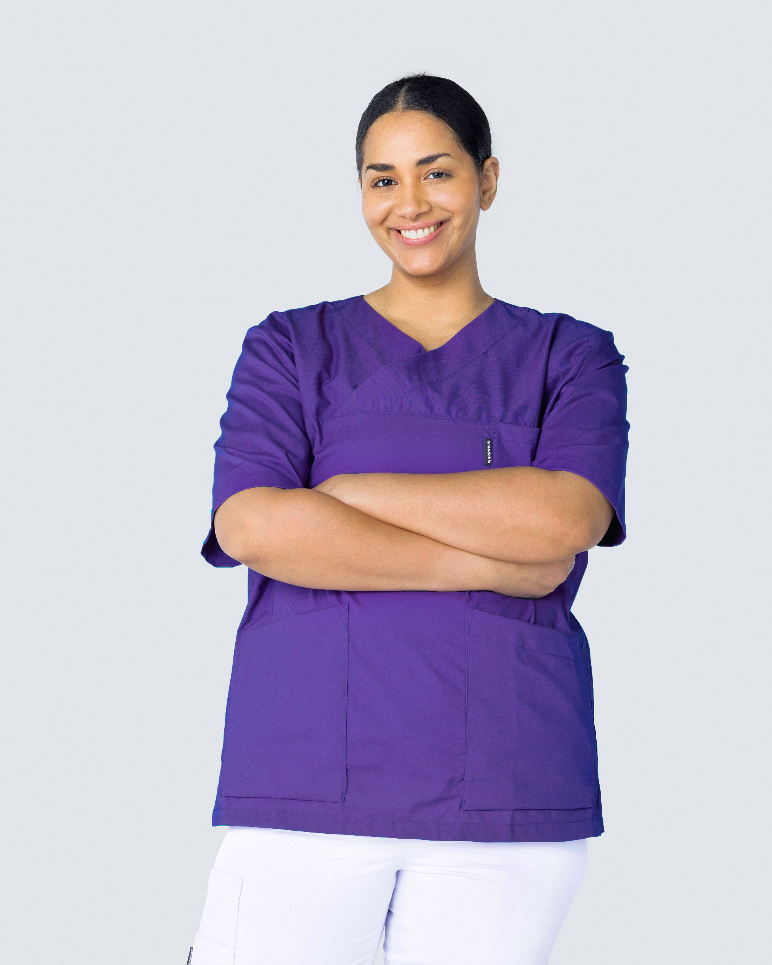 Almedahls Lila V-blus Unisex