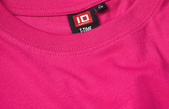 ID Identity T-shirt T-TIME for herrer Rosa