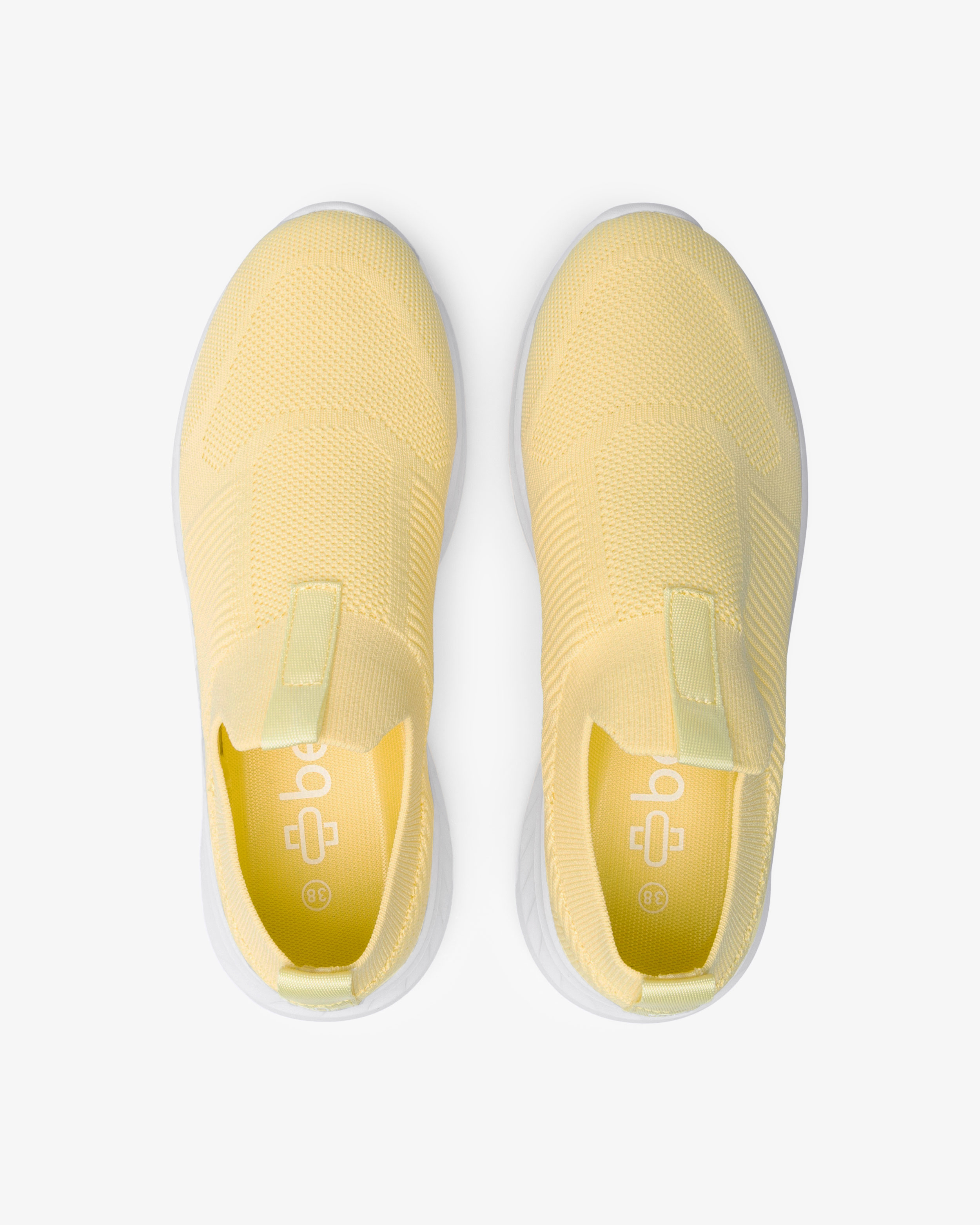 Beez Remedy Slip-on Sneaker Gelb