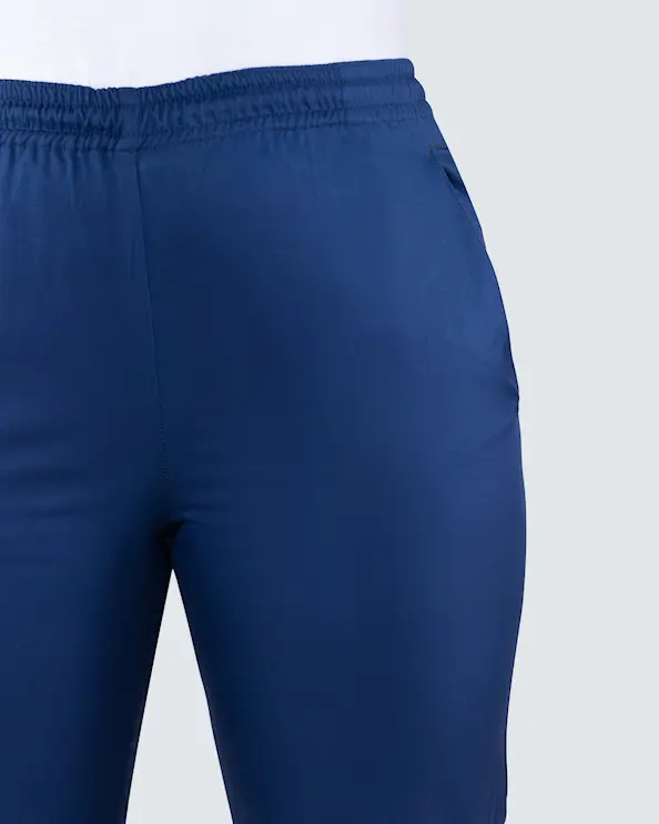 Almedahls Marine Bukse med Strikk Bomull Unisex