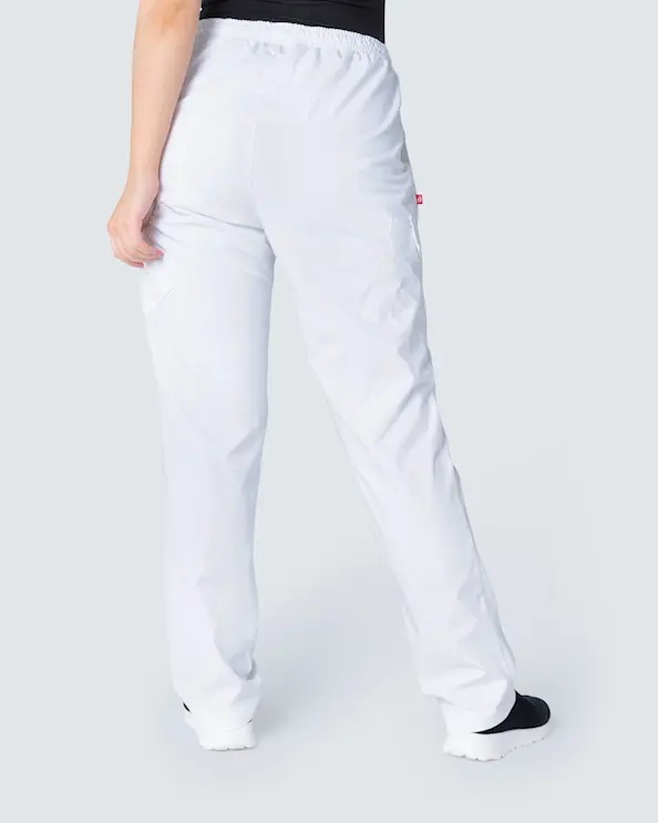 Segers Vit Resårbyxa Unisex