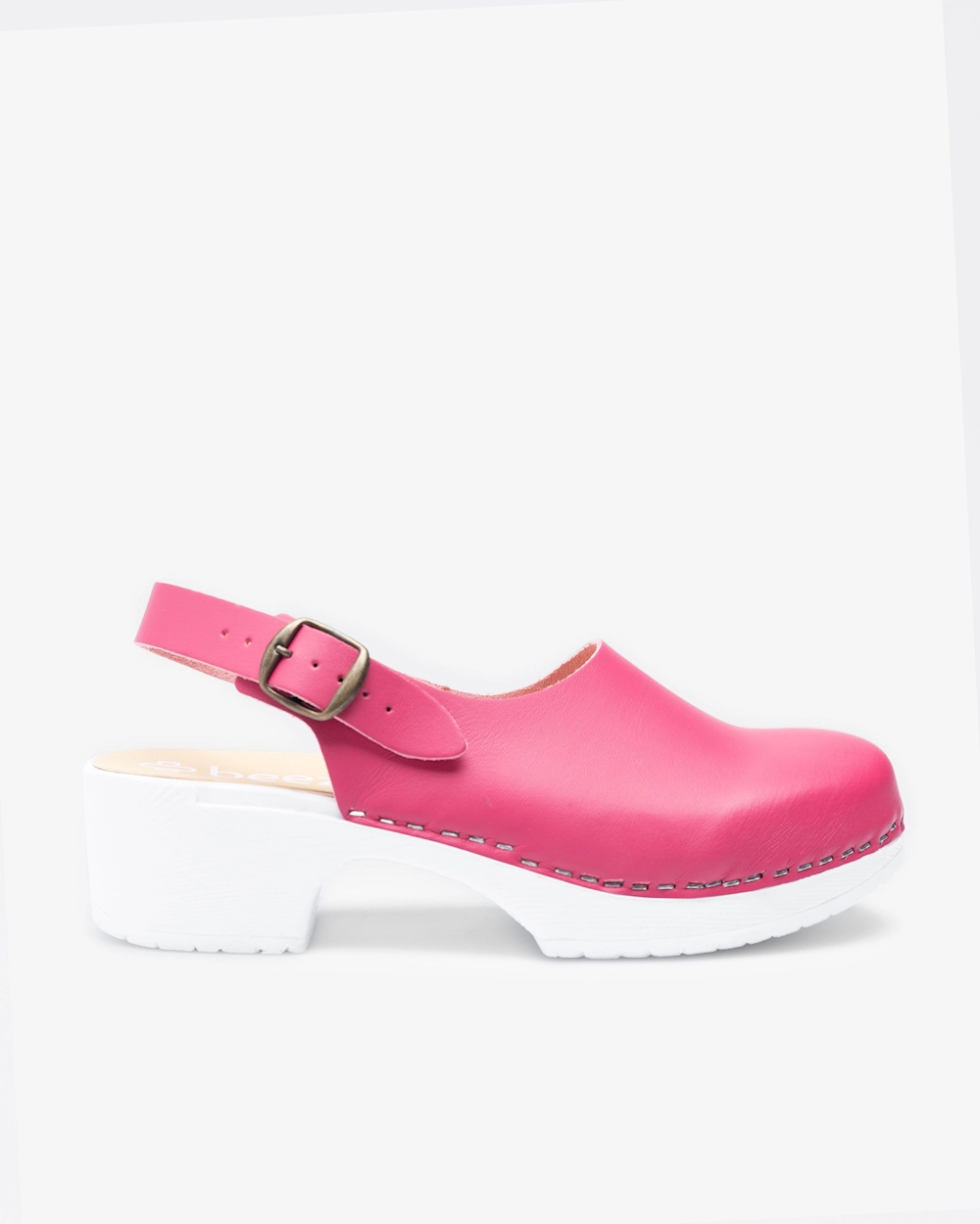 Beez Modeste Arbejdssko Rosa/Hvid Vegansk