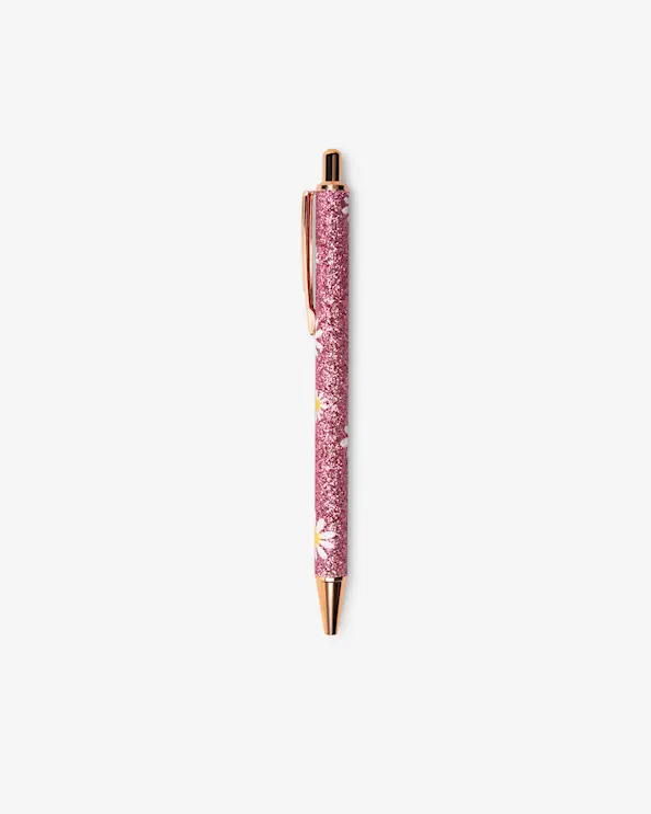 Blekkpenn glitter Rosa