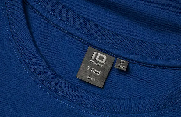 ID Identity t-shirt T-TIME til dame Cobalt Blue