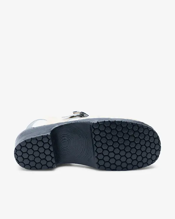 Beez Très Chic Gull/Svart Arbeidssko