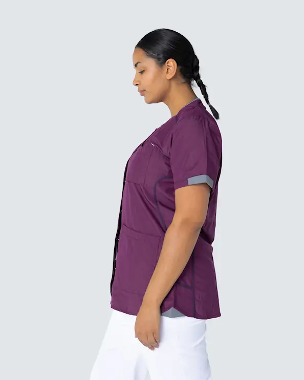 Nybo Sporty Shirt Naisten Viininpunainen