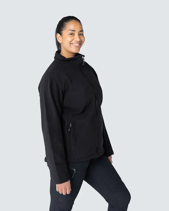 South West Fleecejacka Dawson Svart Unisex