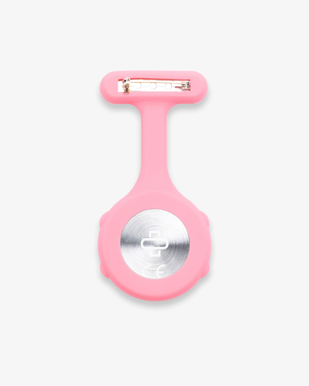 Schwesternuhr Digital Dunkelrosa