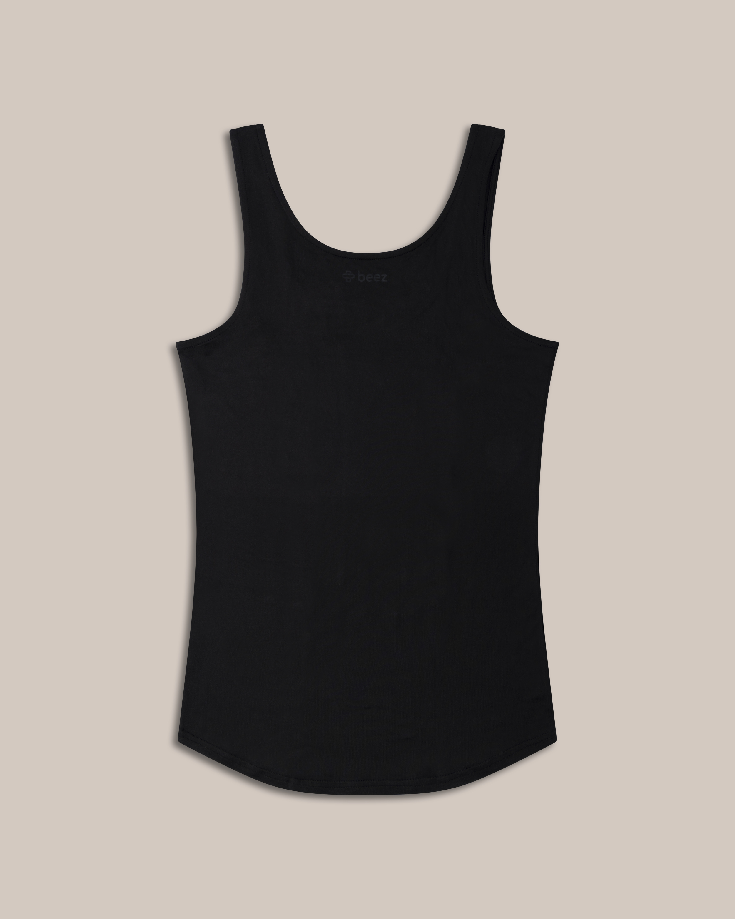 Beez Singlet Svart 3-pakning