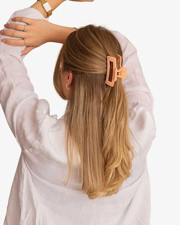 Léonie Hiusklipsi Medium Oranssi