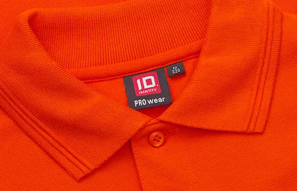 PRO Wear piké med lommer til herrer Oransje