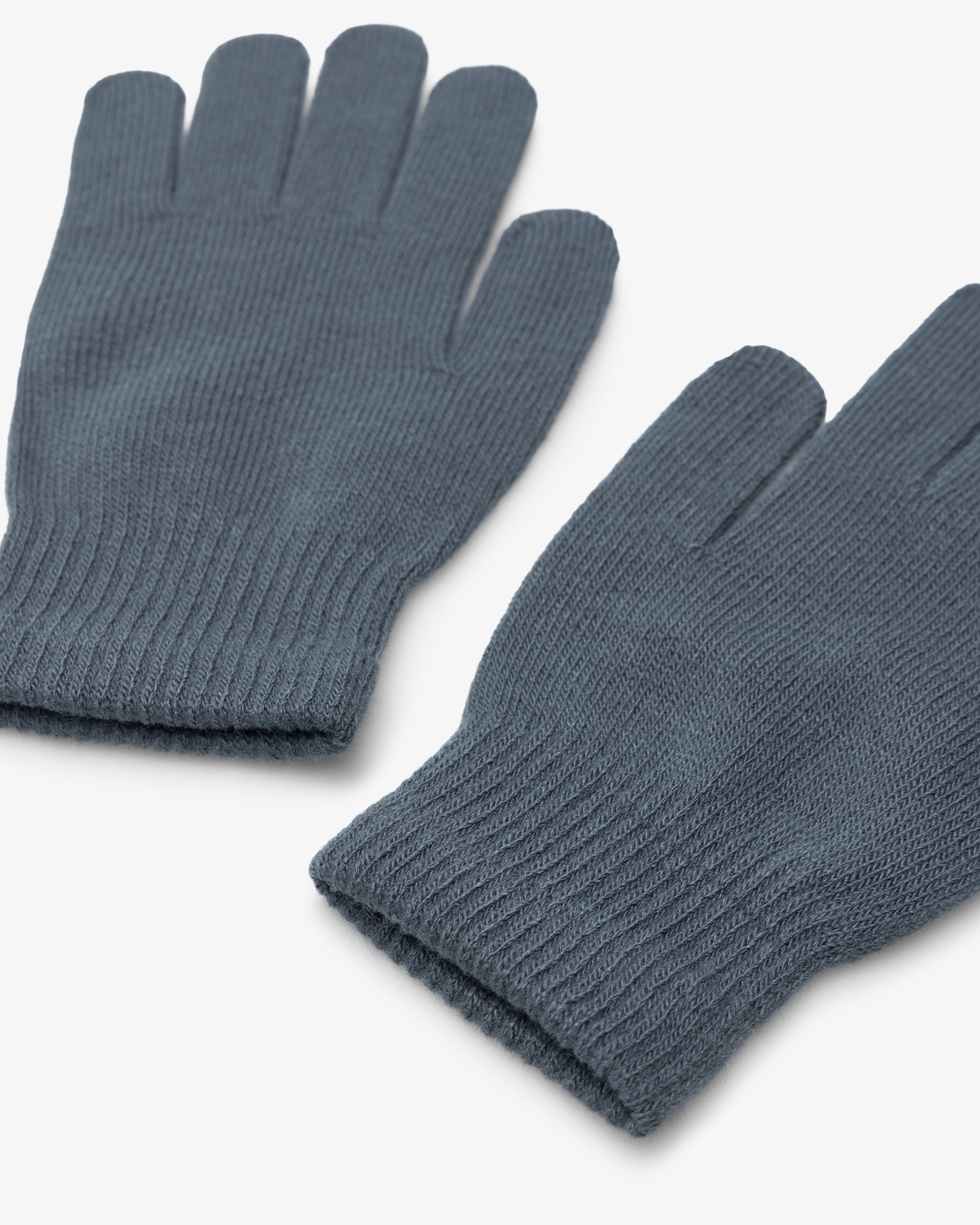 Fingervanter Dame Blå