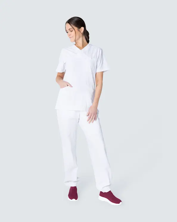 South West Cotton Crinkle Calle Hvid Busseronne Unisex
