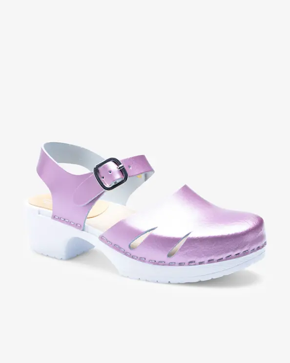 Beez Très Chic Roosa Metallic Työkengät